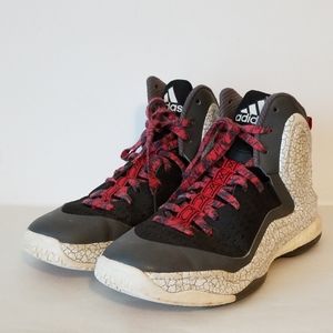 Adidas mens basketball sneakers Sz. 9 High Tops